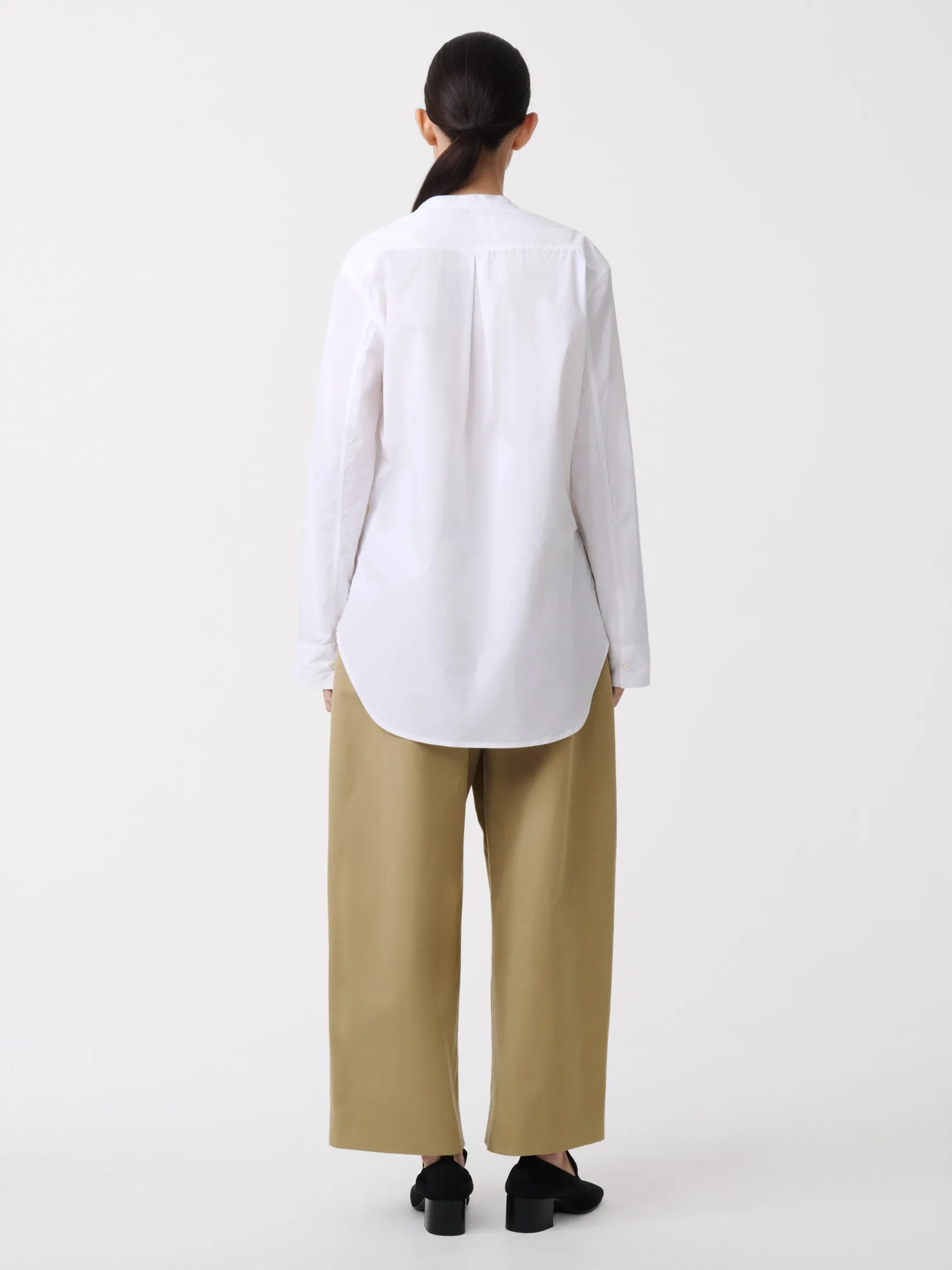 Discount Studio Nicholson Dordoni Volume Pant Tan