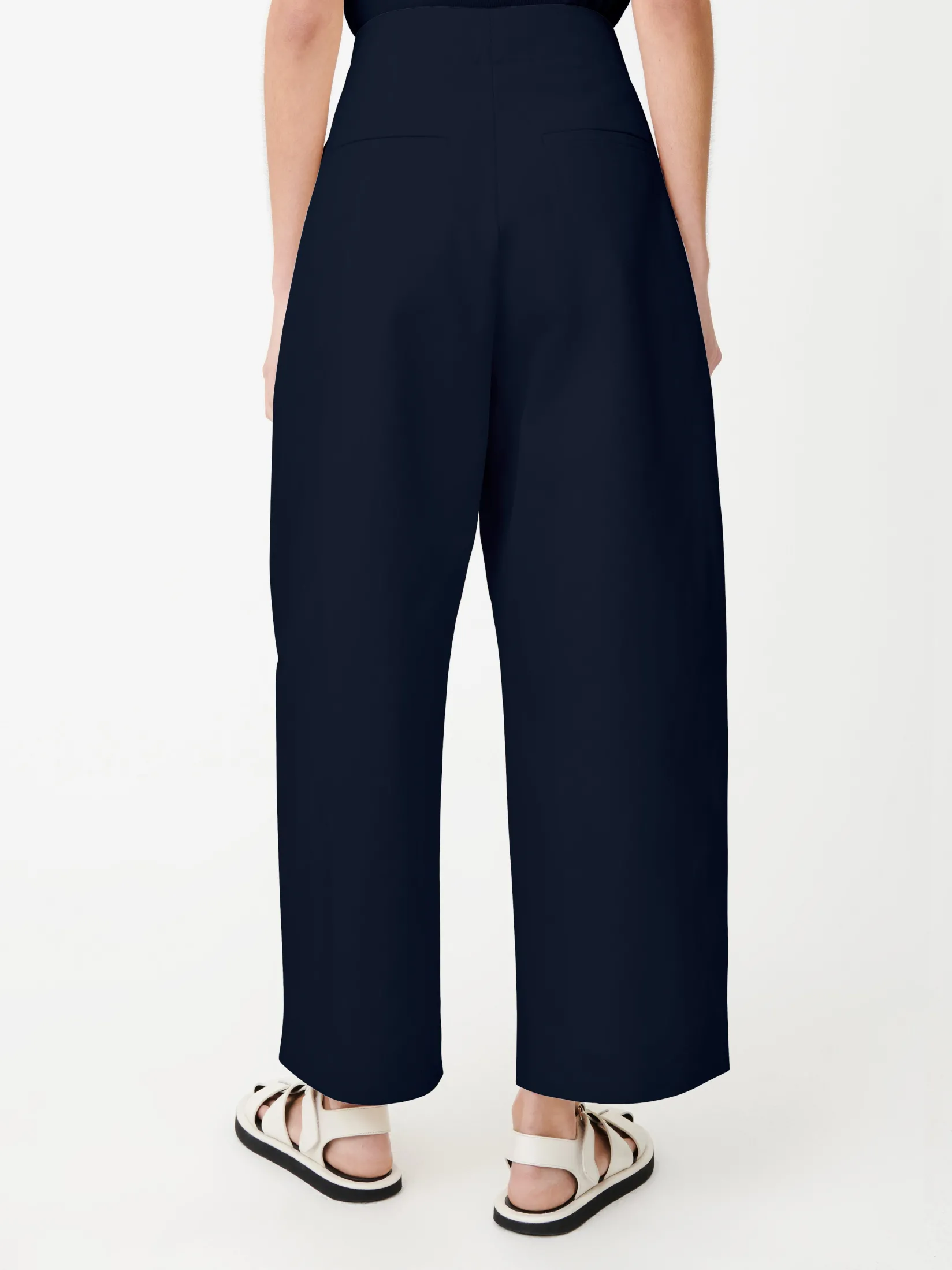 Discount Studio Nicholson Dordoni Volume Pant Dark Navy