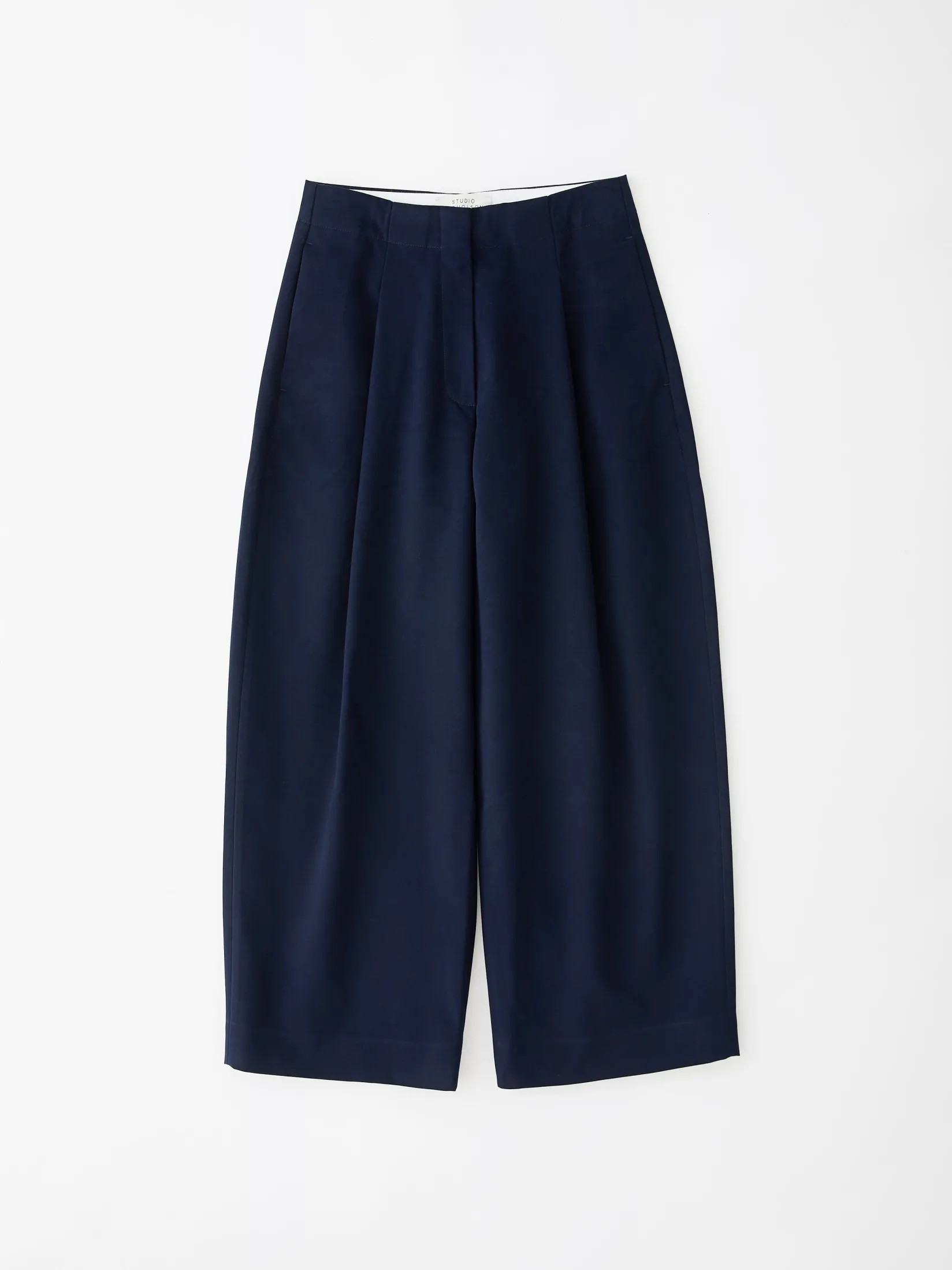 Discount Studio Nicholson Dordoni Volume Pant Dark Navy