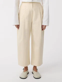 Clearance Studio Nicholson Dordoni Volume Pant Cream