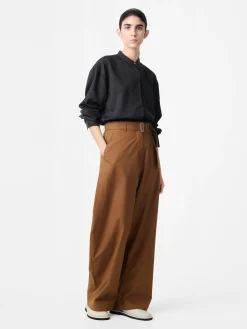 New Studio Nicholson Doring Cotton Pant Almond