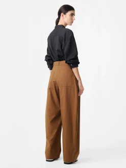 New Studio Nicholson Doring Cotton Pant Almond