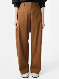 New Studio Nicholson Doring Cotton Pant Almond