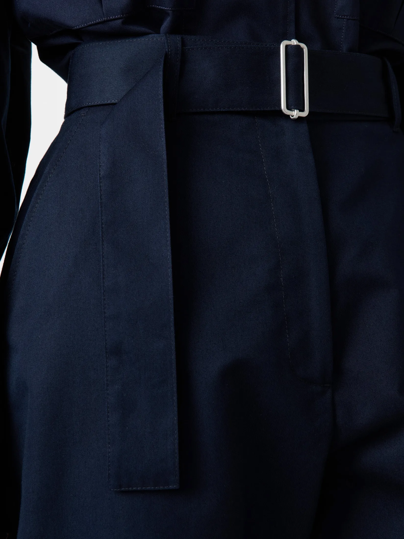 New Studio Nicholson Doring Twill Pant Darkest Navy