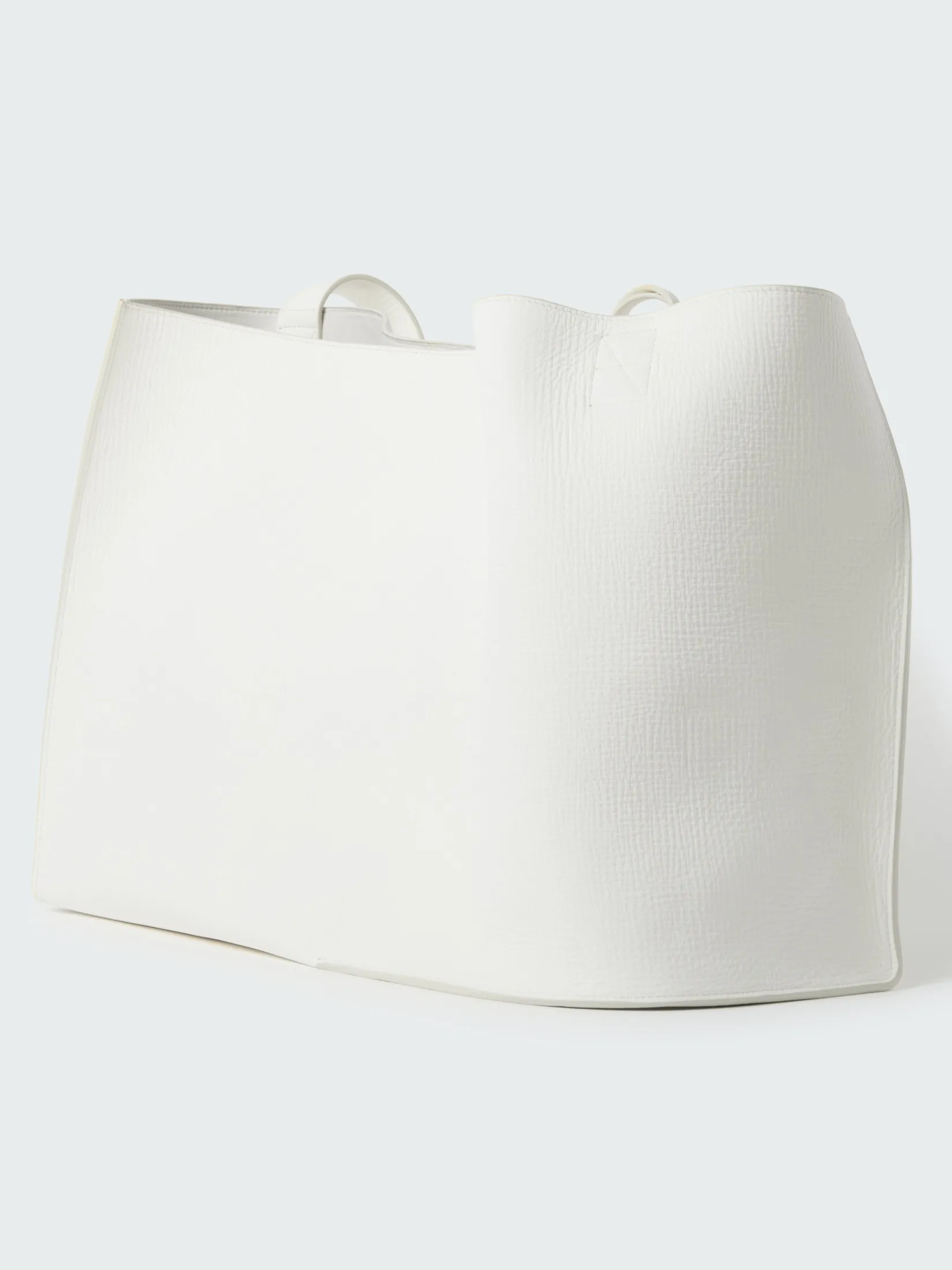 Discount Studio Nicholson Doublet Leather Bag Parchment