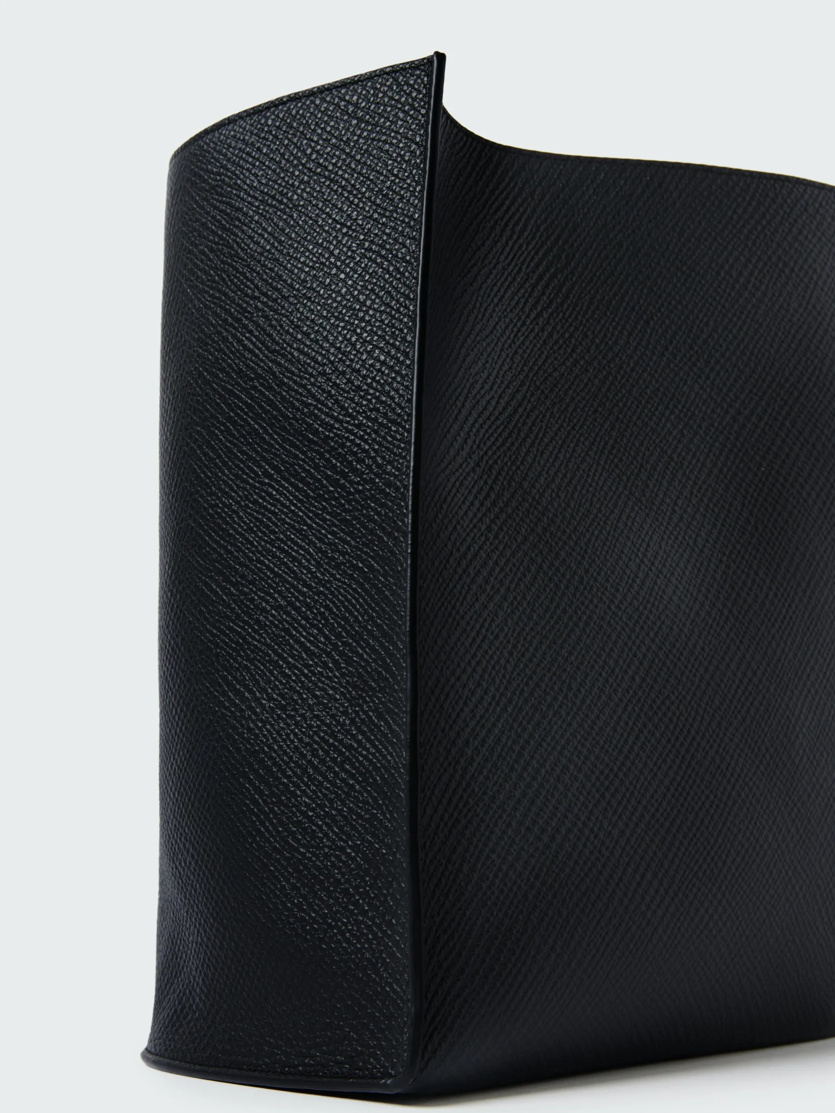 Fashion Studio Nicholson Doublet Leather Bag Black