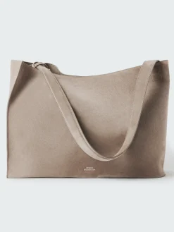 Hot Studio Nicholson Doublet Suede Bag Clay