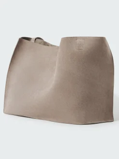 Hot Studio Nicholson Doublet Suede Bag Clay