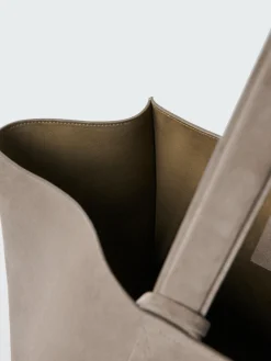 Hot Studio Nicholson Doublet Suede Bag Clay