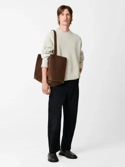 Best Studio Nicholson Doublet Suede Bag Cocoa
