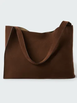 Best Studio Nicholson Doublet Suede Bag Cocoa