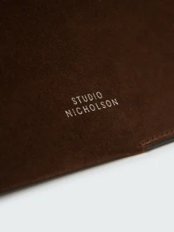 Best Studio Nicholson Doublet Suede Bag Cocoa
