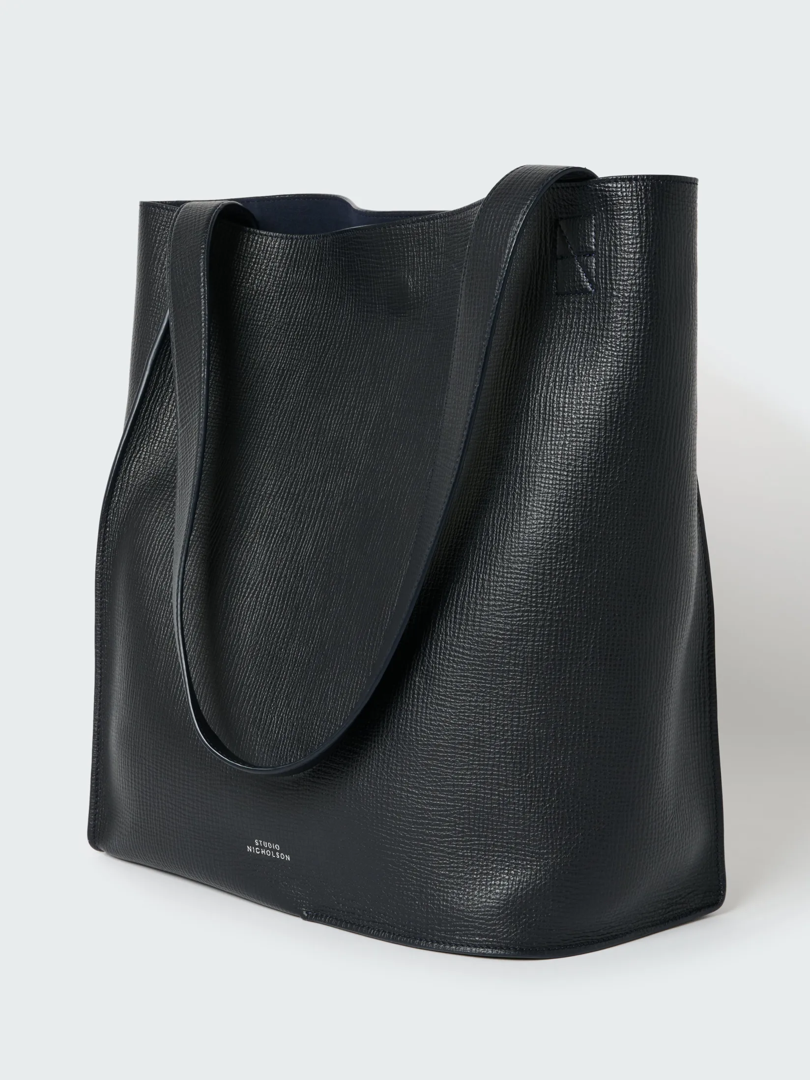 Outlet Studio Nicholson Doublet Type 2 Leather Bag Darkest Navy