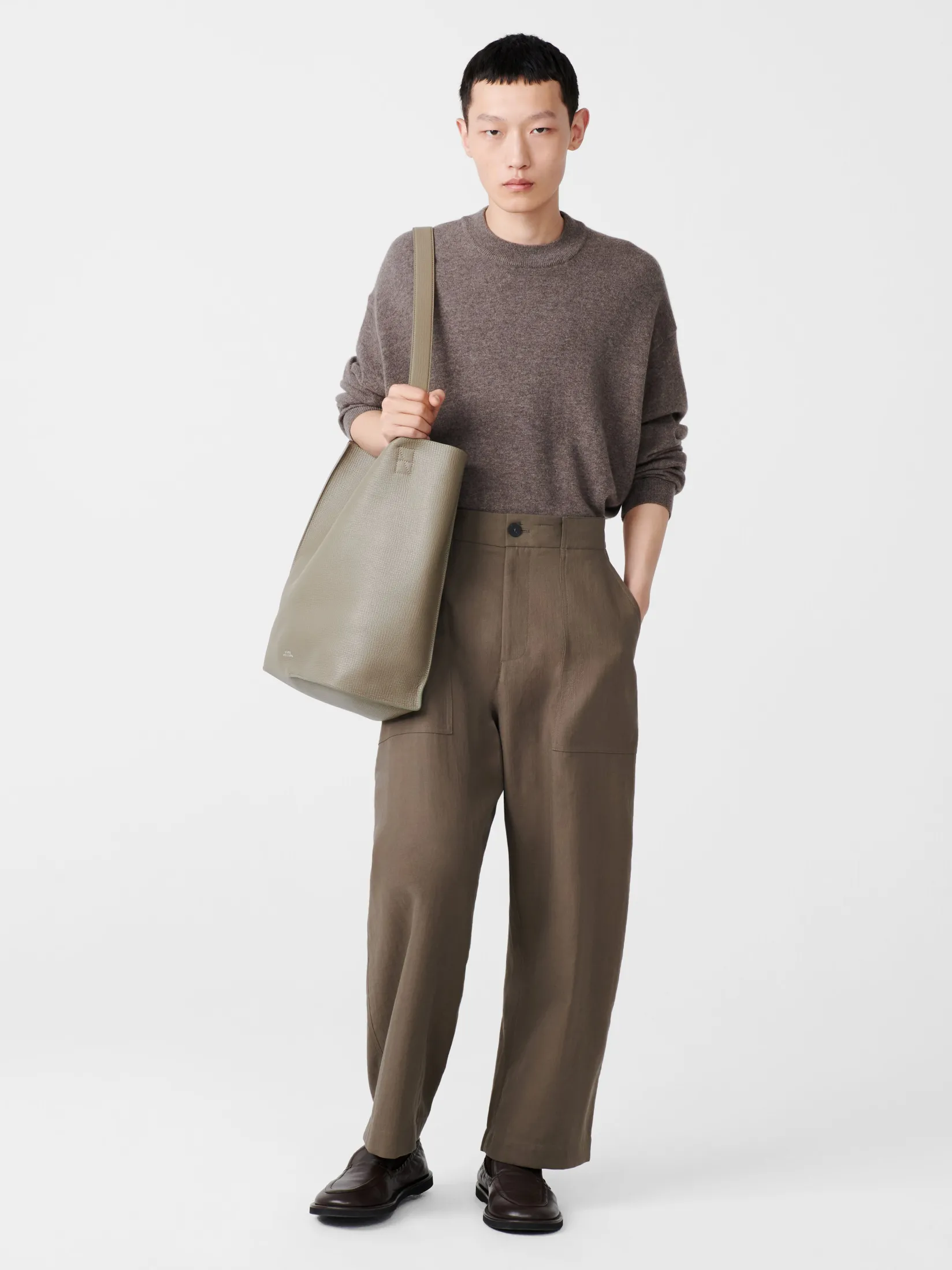 Best Studio Nicholson Doublet Type 2 Leather Bag Elephant