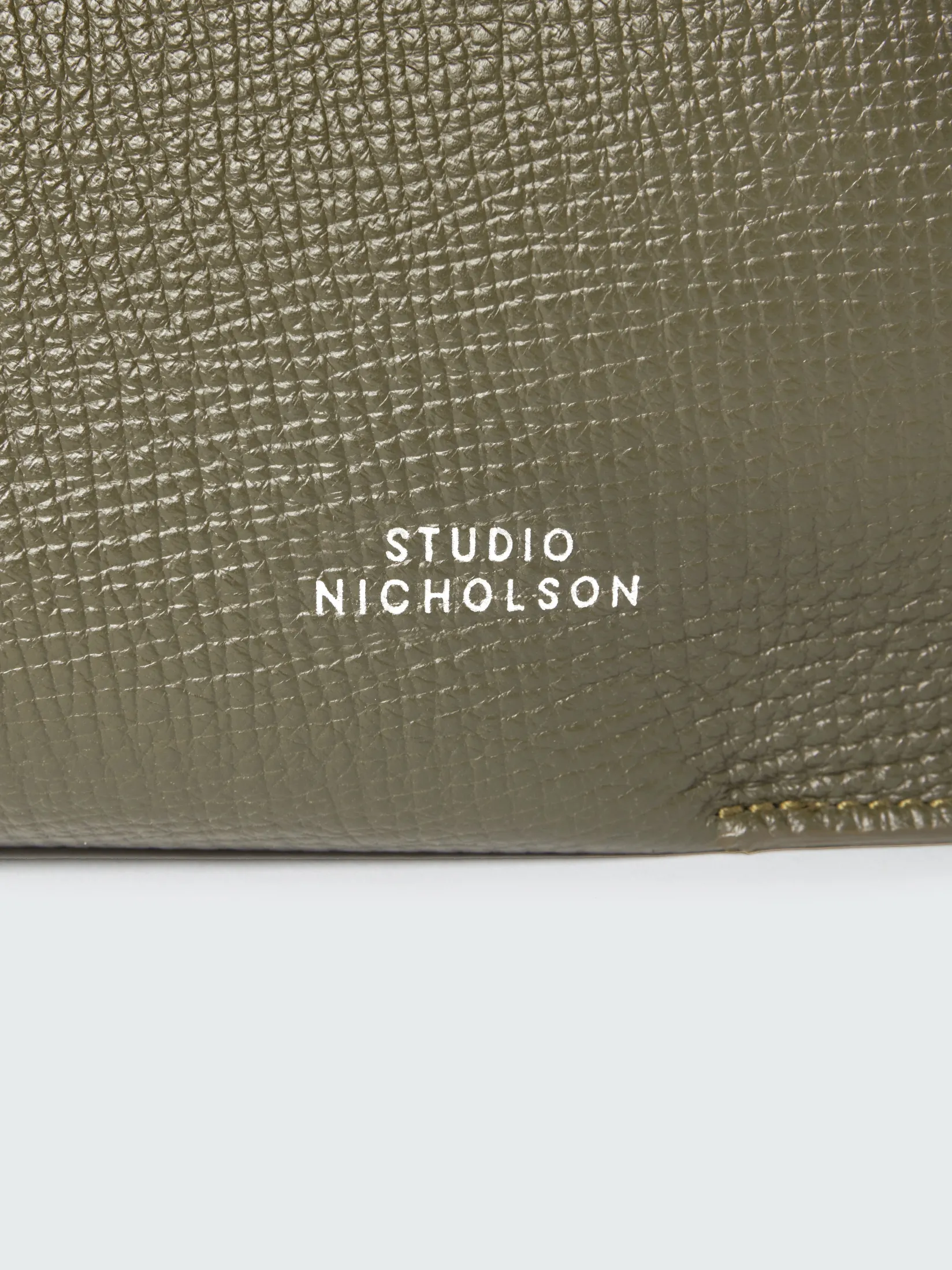 Best Studio Nicholson Doublet Type 2 Leather Bag Elephant