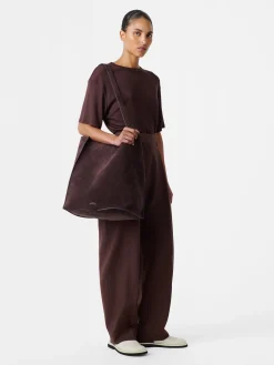 Best Studio Nicholson Doublet Type 2 Suede Bag Conker