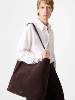 Best Studio Nicholson Doublet Type 2 Suede Bag Conker