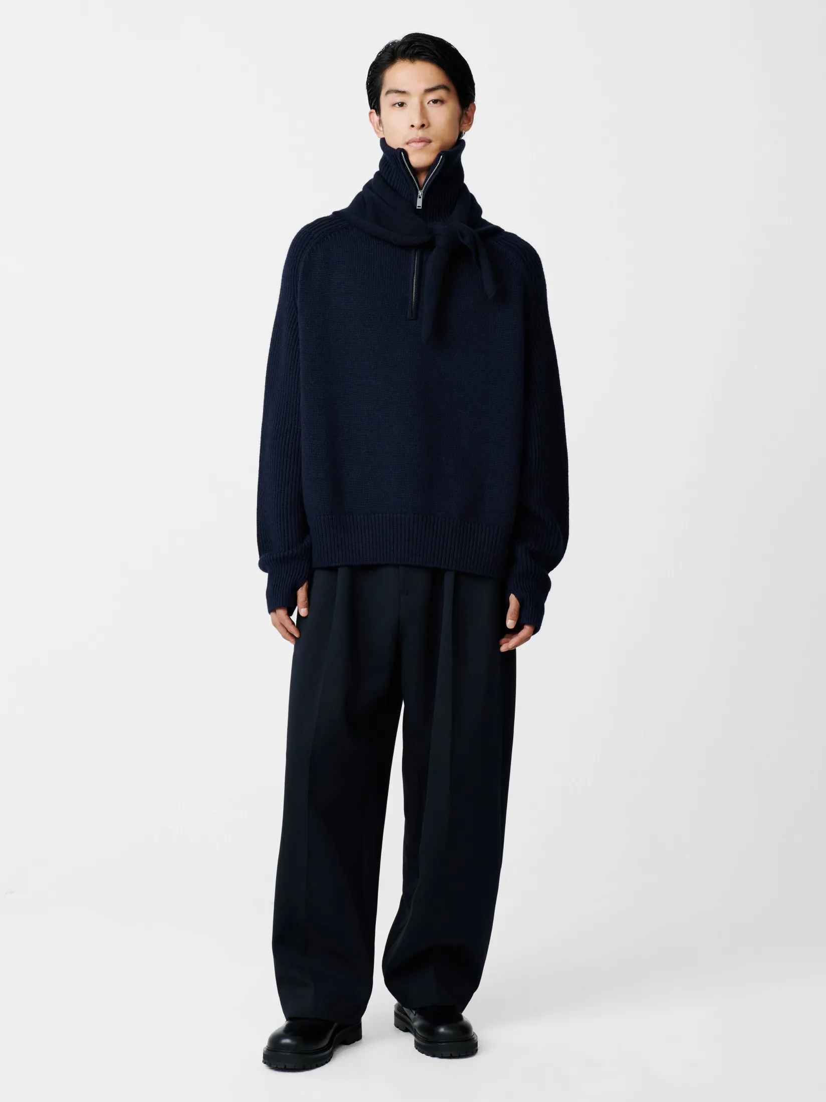 Fashion Studio Nicholson Ellis Pant Darkest Navy