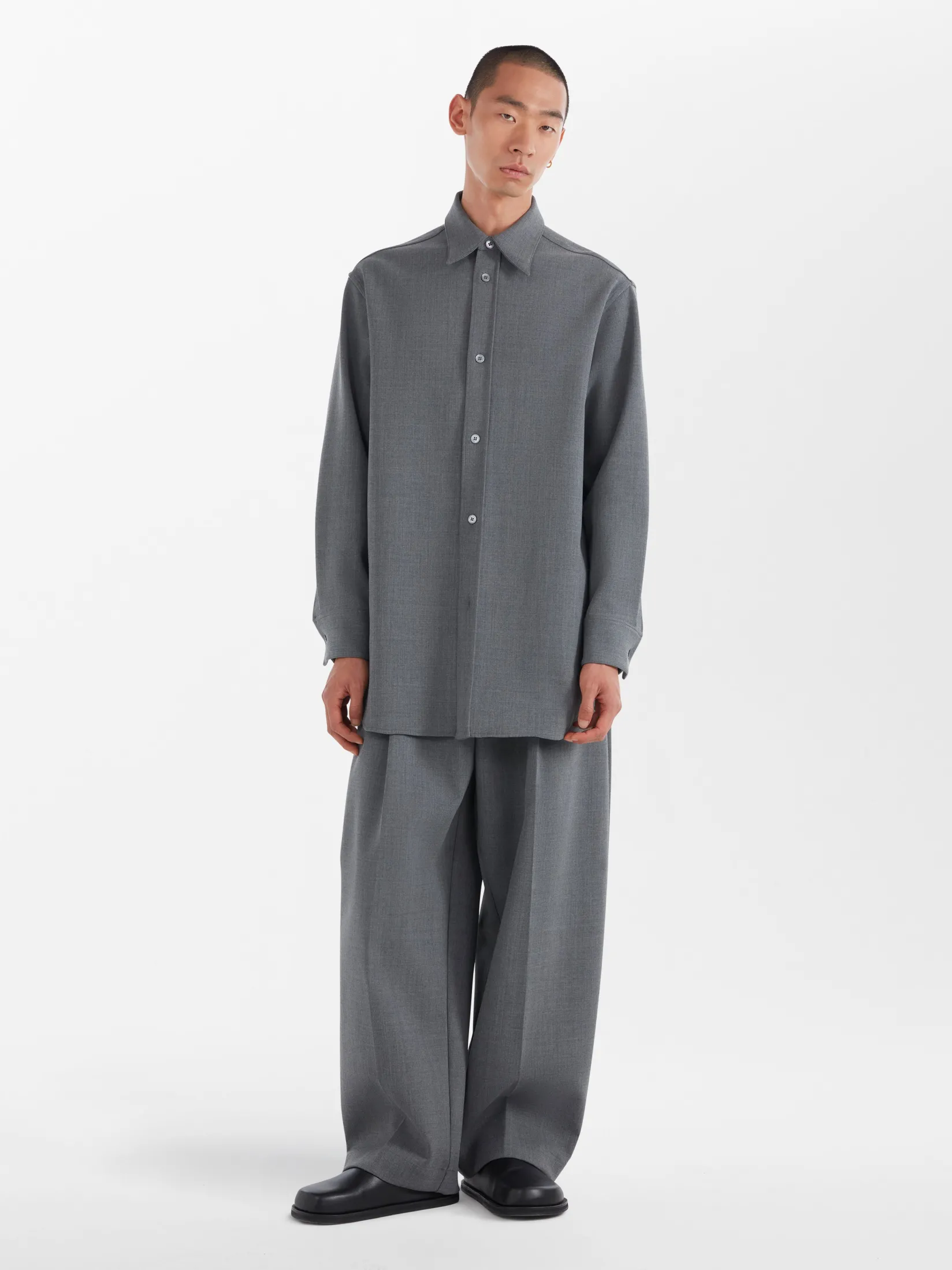Online Studio Nicholson Ellis Pant Grey Marl