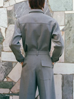 Online Studio Nicholson Ellis Pant Grey Marl