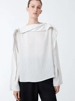 Outlet Studio Nicholson Emmet Top Black / White Stripe