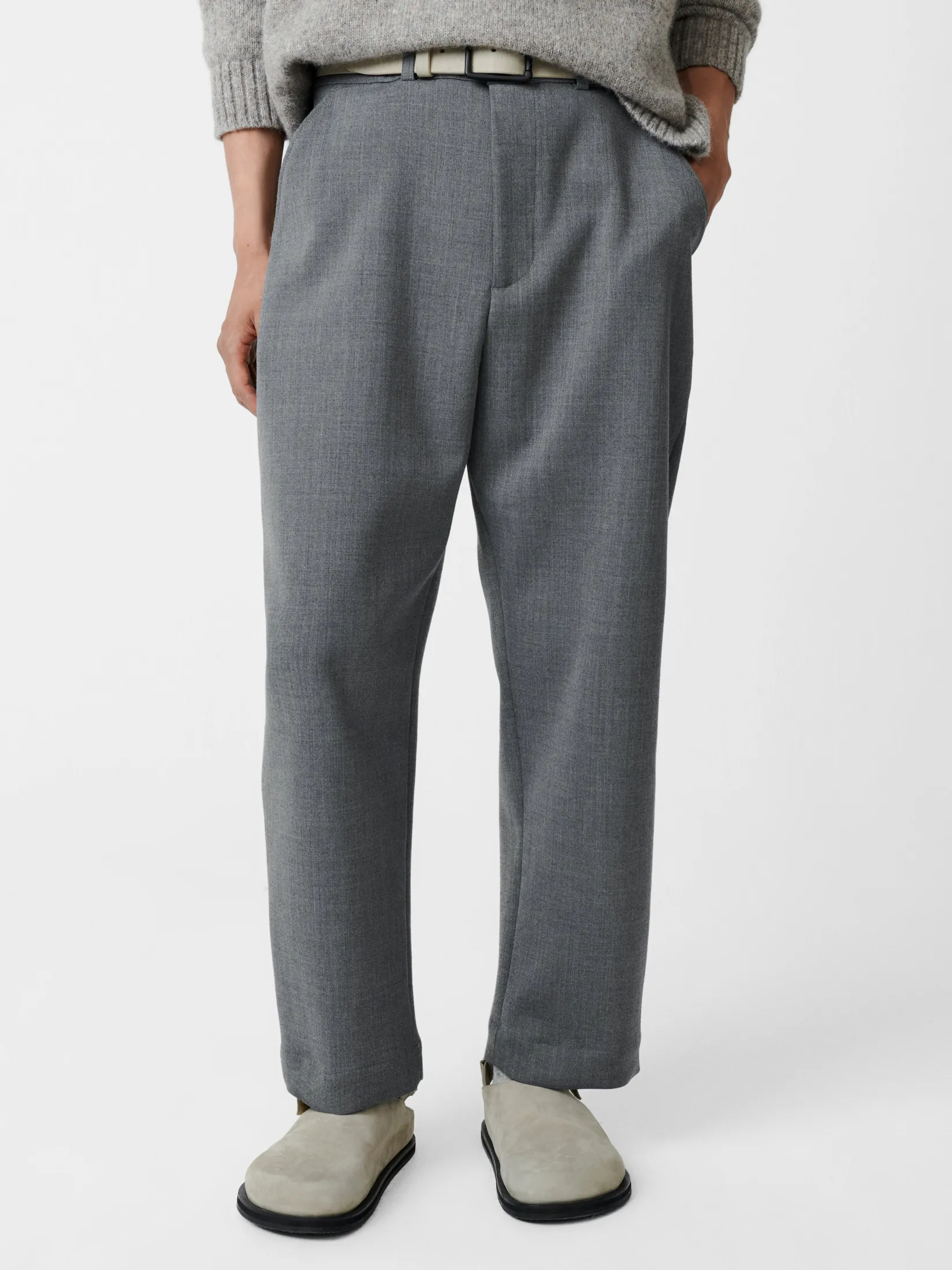 Fashion Studio Nicholson Ezra Pant Grey Marl