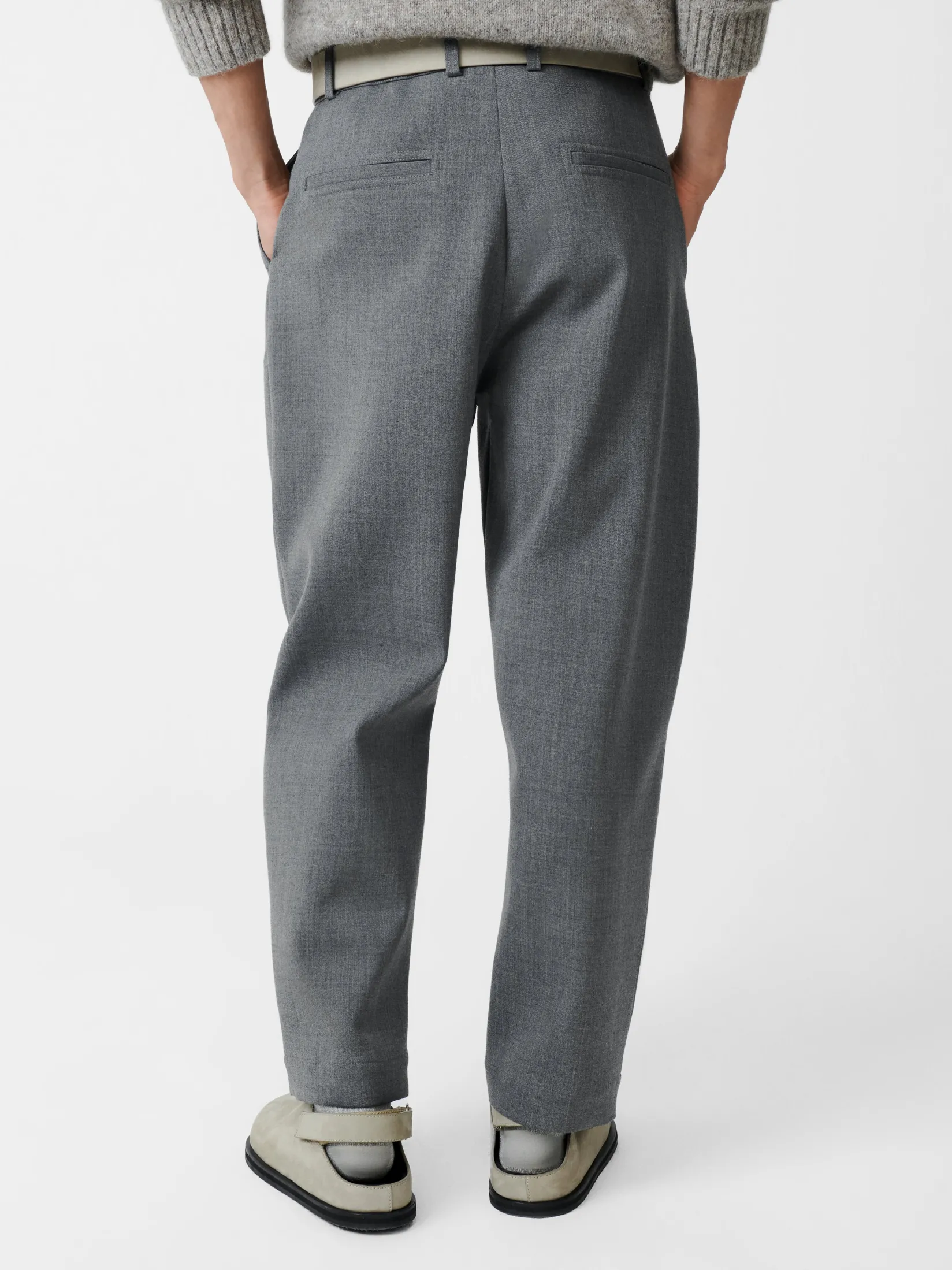 Fashion Studio Nicholson Ezra Pant Grey Marl