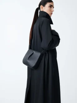 Online Studio Nicholson Fortuna Leather Bag Black