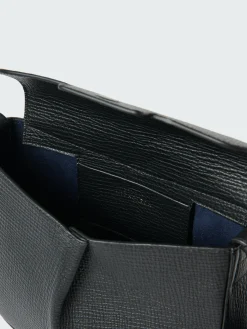 Online Studio Nicholson Fortuna Leather Bag Black