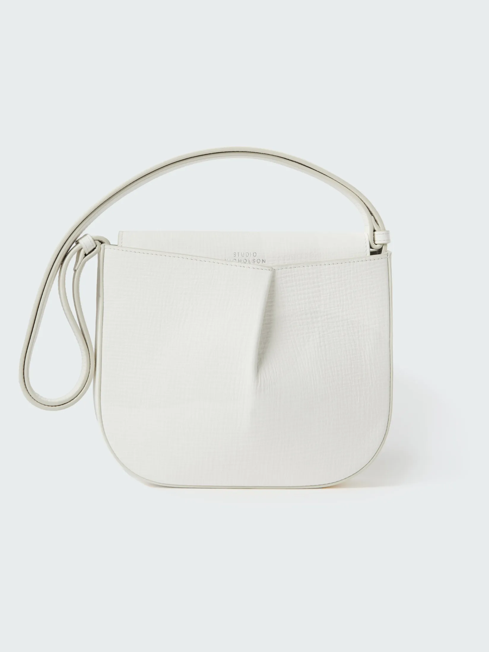 Hot Studio Nicholson Fortuna Leather Bag Parchment