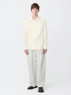 Sale Studio Nicholson Foxe Shirt Parchment