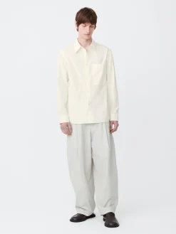 Sale Studio Nicholson Foxe Shirt Parchment