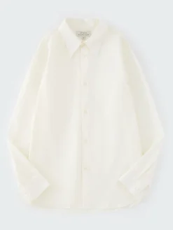Sale Studio Nicholson Foxe Shirt Parchment