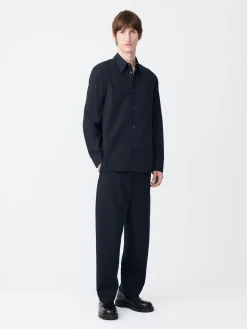 New Studio Nicholson Foxe Shirt Darkest Navy
