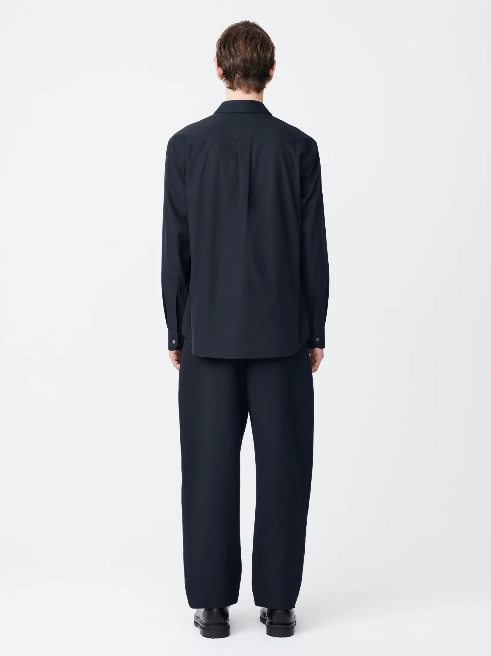 New Studio Nicholson Foxe Shirt Darkest Navy