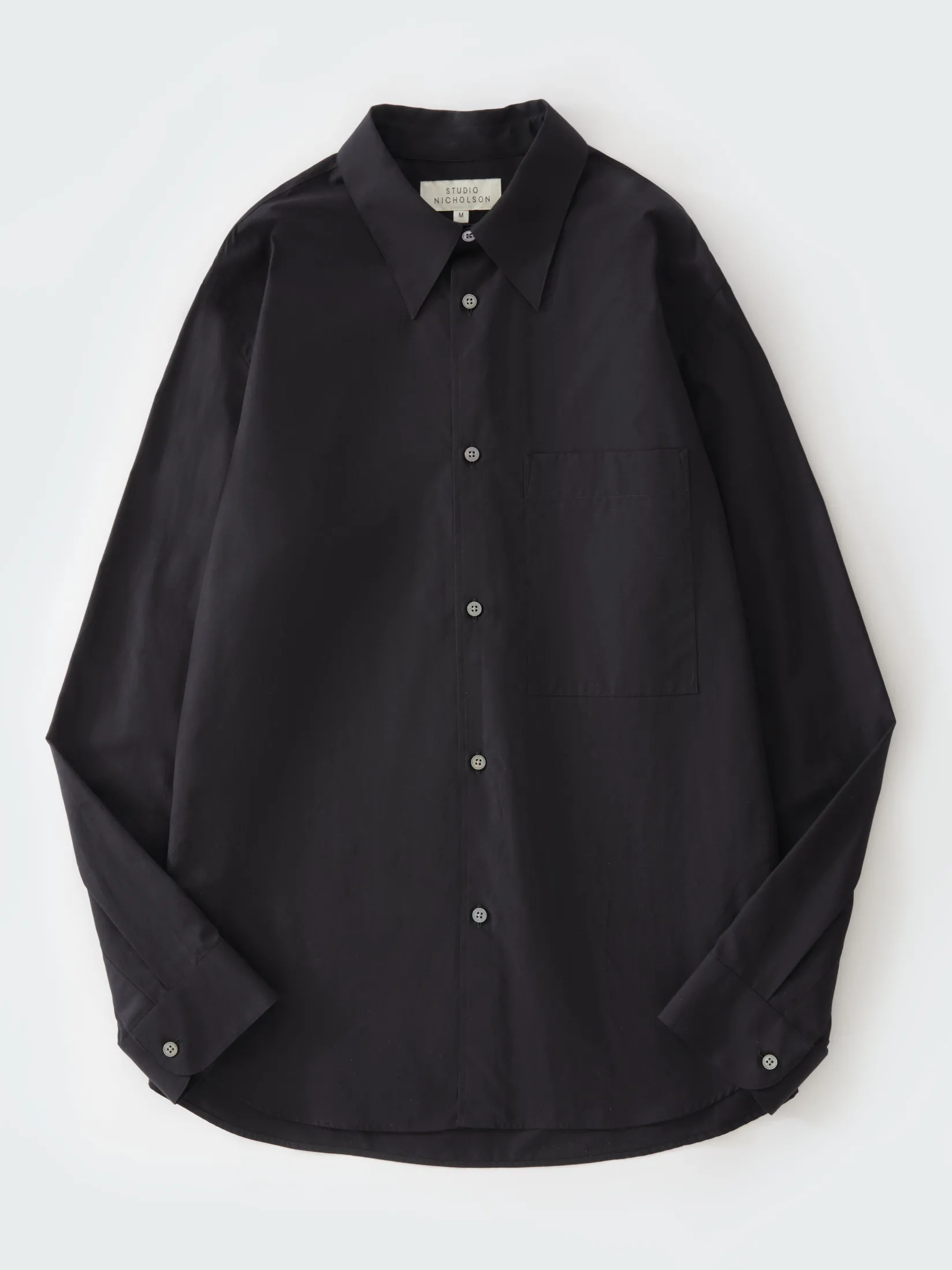 New Studio Nicholson Foxe Shirt Darkest Navy