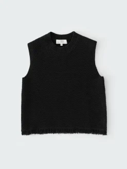 New Studio Nicholson Fray Knit Black