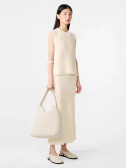 Outlet Studio Nicholson Fray Knit Cream