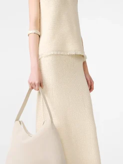 Outlet Studio Nicholson Fray Knit Cream