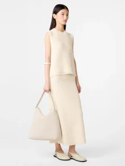 Outlet Studio Nicholson Fray Knit Cream