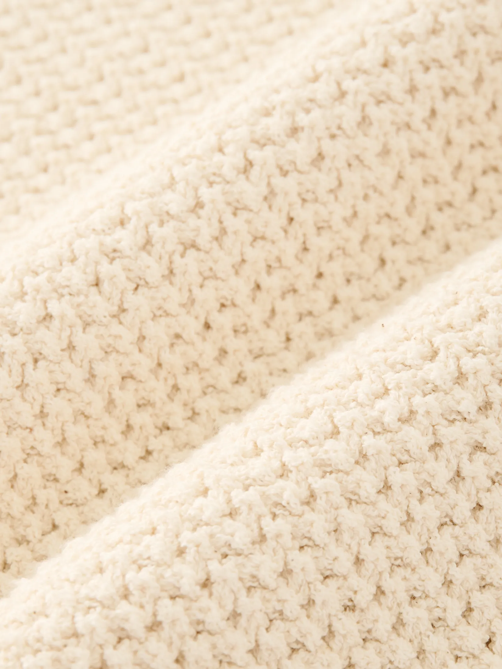 Outlet Studio Nicholson Fray Knit Cream