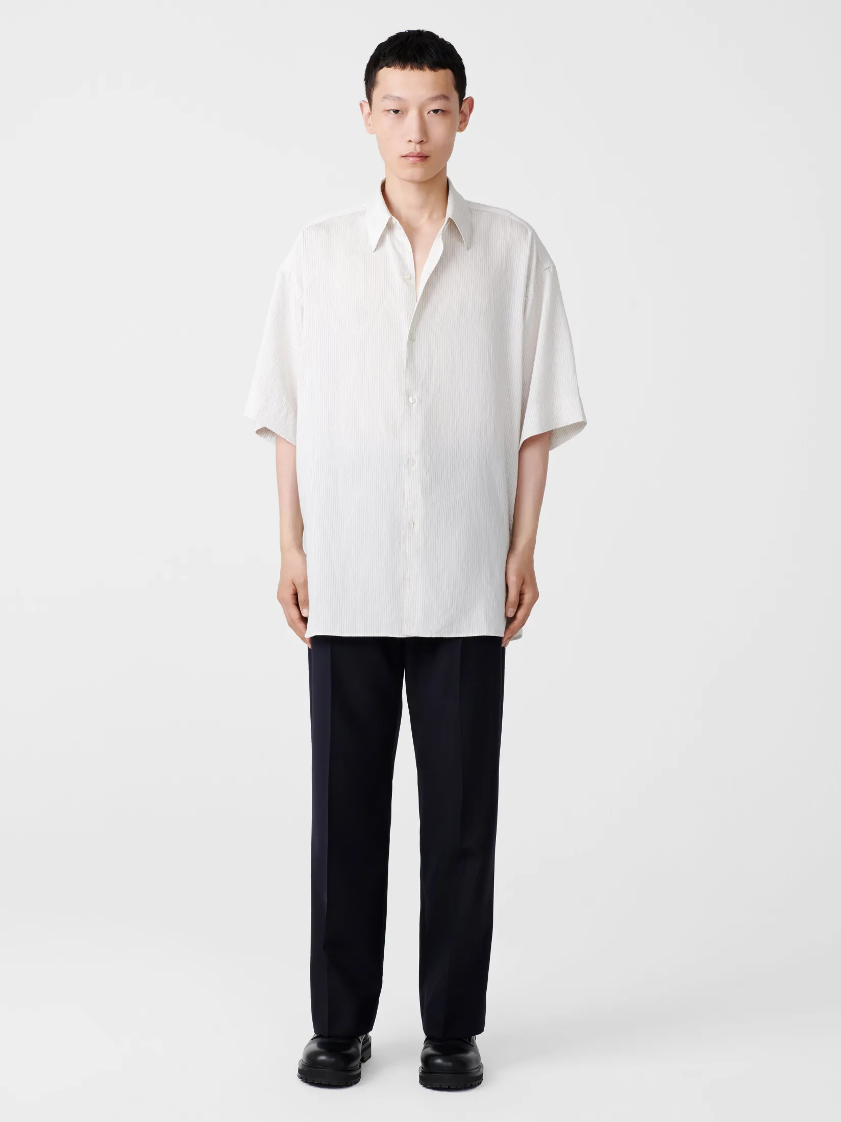 Hot Studio Nicholson Freeway Tropical Wool Pant Darkest Navy