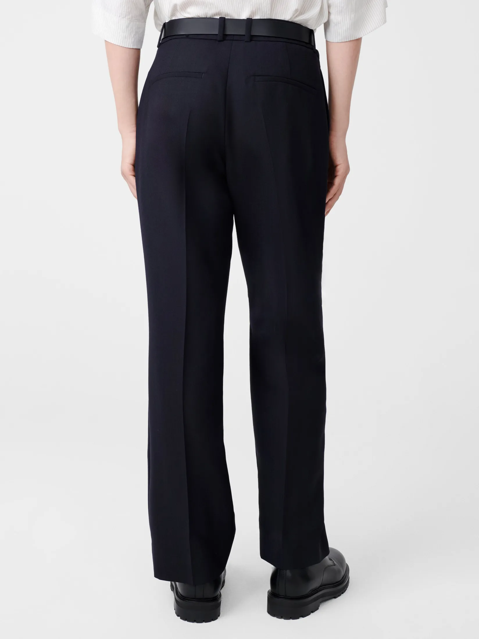 Hot Studio Nicholson Freeway Tropical Wool Pant Darkest Navy
