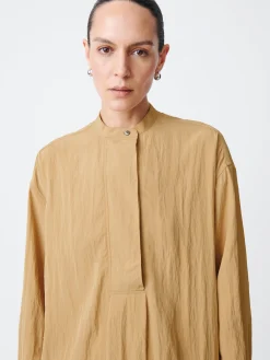 Discount Studio Nicholson Frink Viscose Shirt Sand
