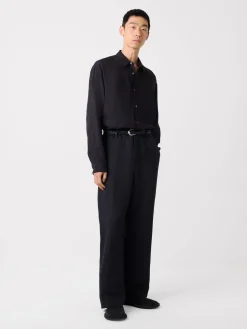 Sale Studio Nicholson Fume Pant Darkest Navy