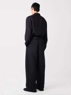 Sale Studio Nicholson Fume Pant Darkest Navy