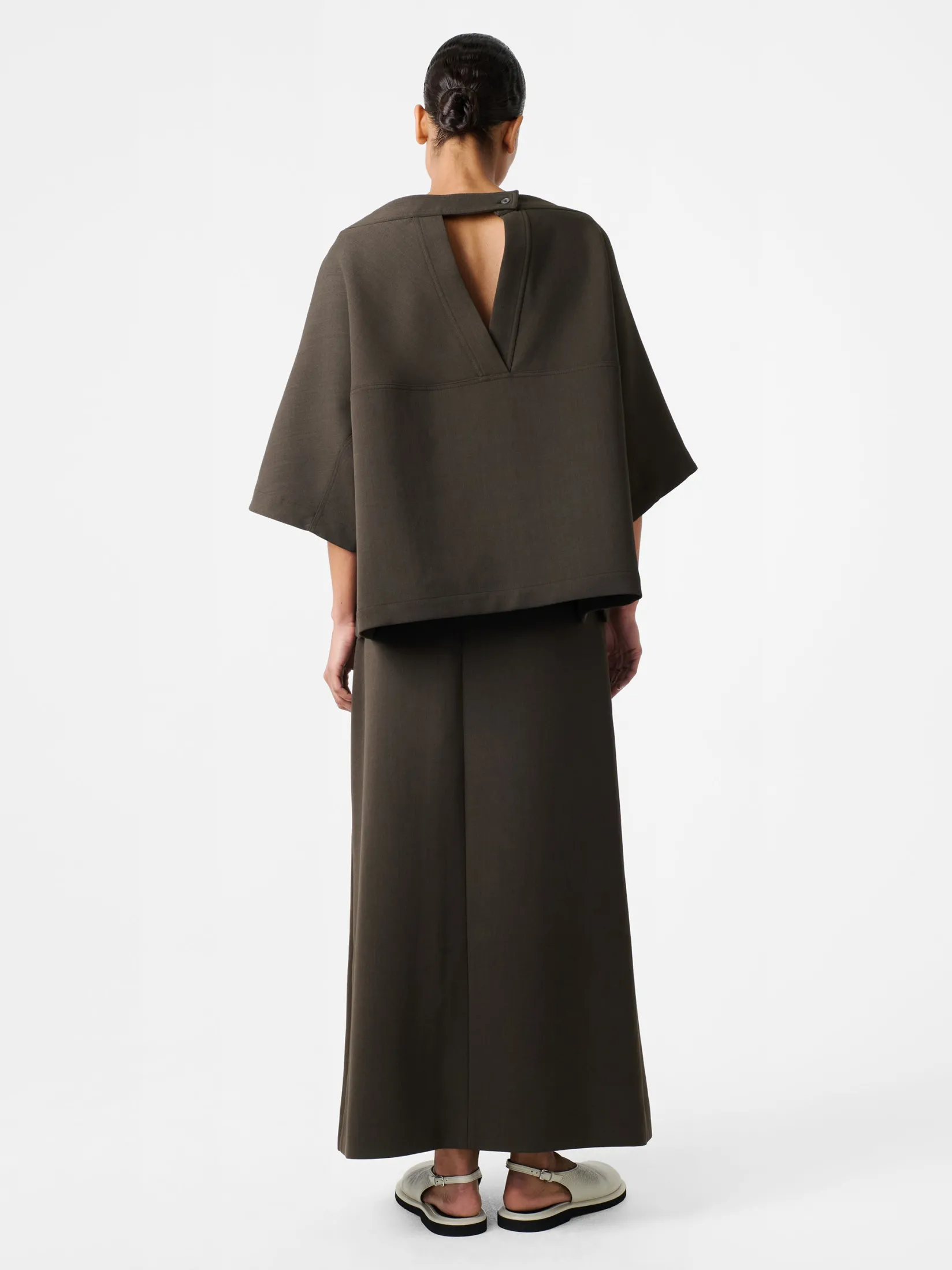 Online Studio Nicholson Gaia Skirt Moss