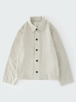 New Studio Nicholson Graph Denim Jacket Bone Grey