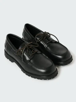Online Studio Nicholson Guston Leather Shoe Black