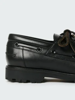 Online Studio Nicholson Guston Leather Shoe Black